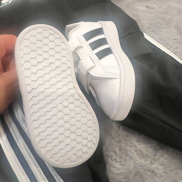 Adidas track outfit with adidas NEW shoes 6month old - Picture 6 of 8